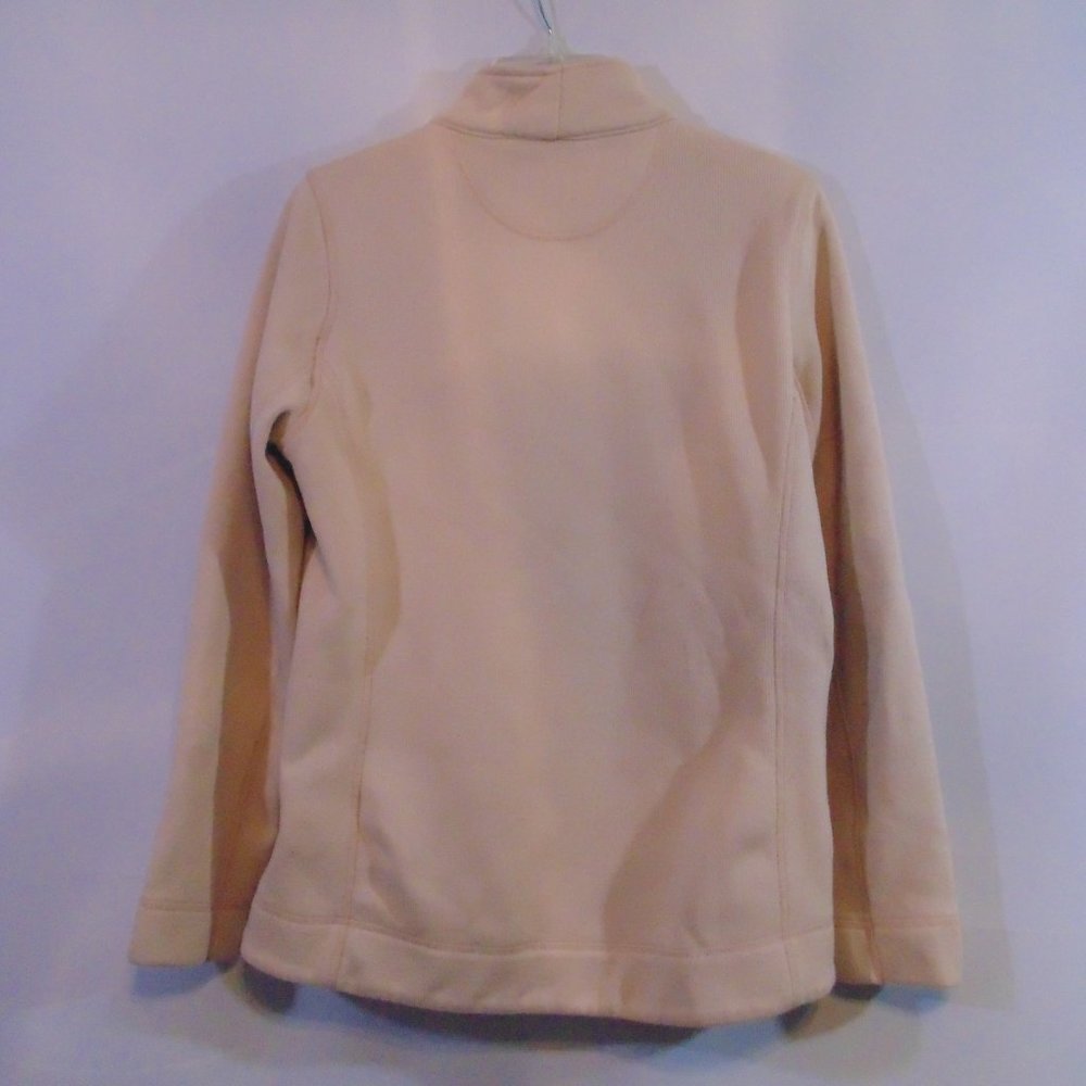Calvin Klein Womens Full Zip Sweater Jacket Size Medium Light Pink - Picture 5 of 6